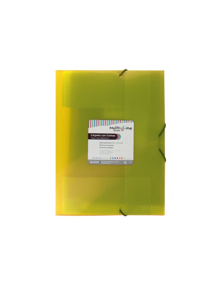 PACK 6 CARP. GRAFOPLAS Fº C/SOLAP+GOM AMARILLO